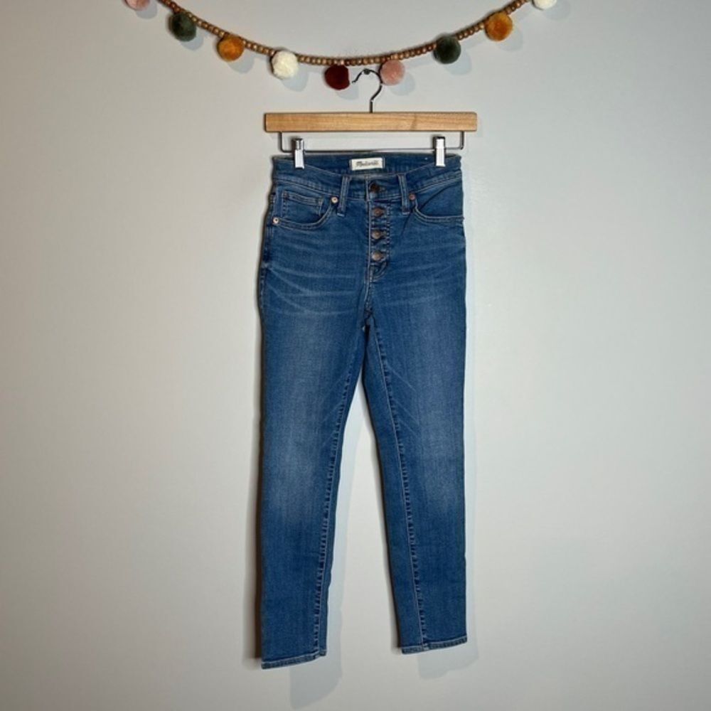 Madewell 9” Midrise Skinny Crop jeans